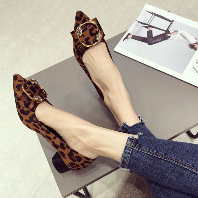 working flats shoes
