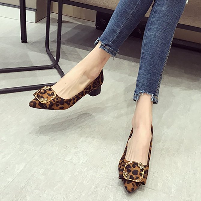 working flats shoes