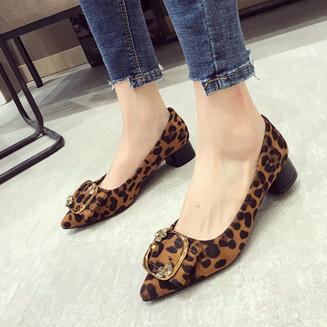 leather work flats
