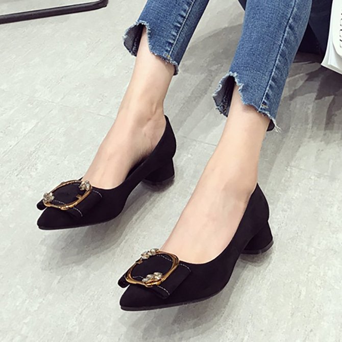 working flats shoes