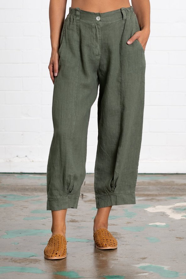 Paneled Casual Bottoms