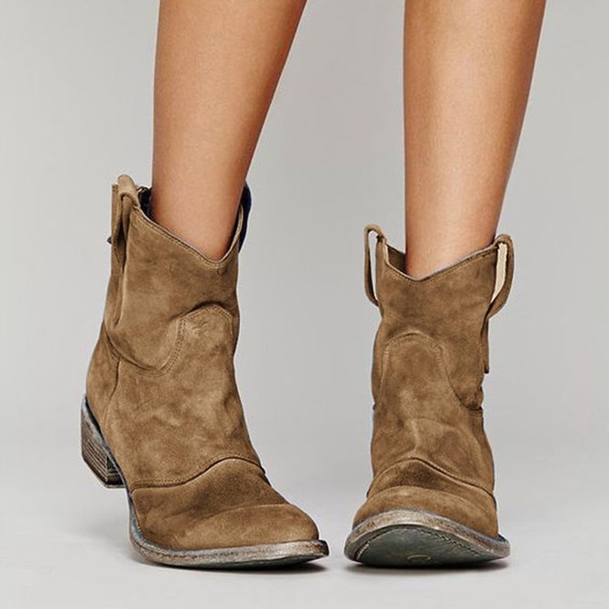Daily Flat Heel Spring Boots