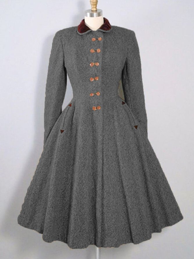 Tweed Vintage Long Sleeve Outerwear