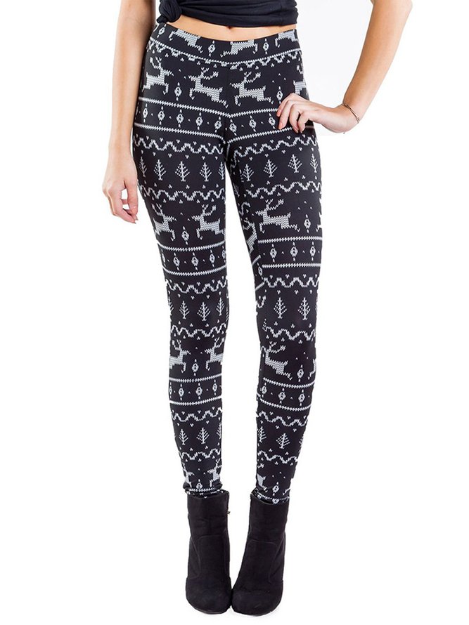 floral casual pants