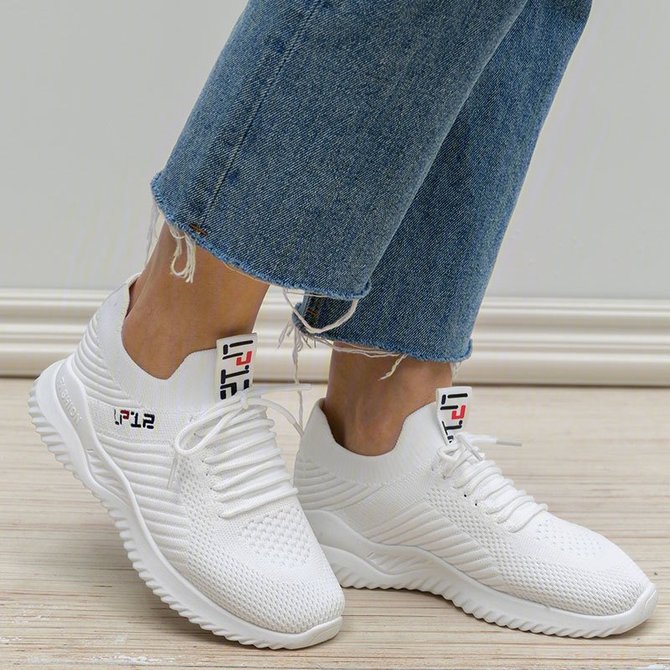 Mesh Fabric Sneakers roselinlin