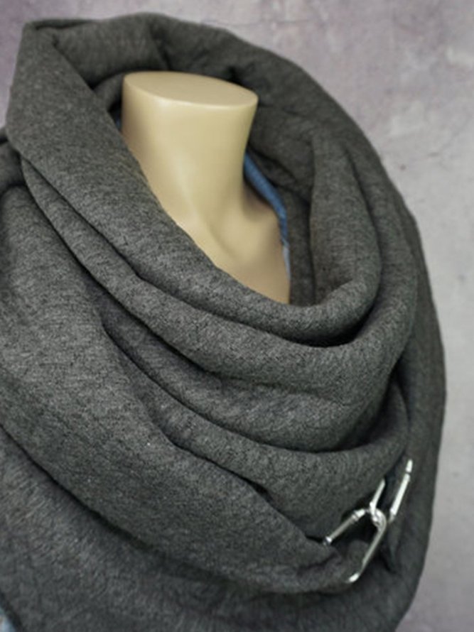 Cotton-blend Casual Scarf