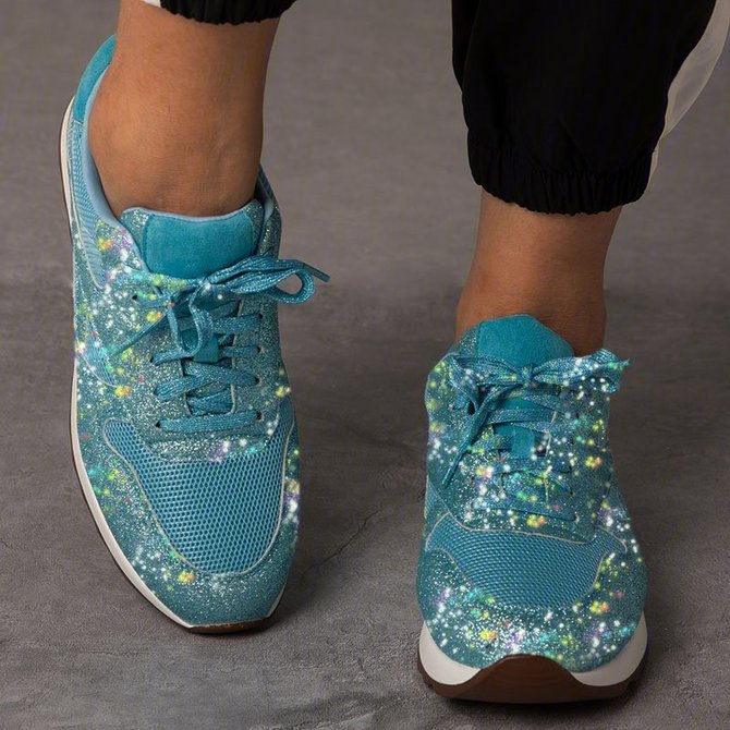 women muffin rhinestone new crystal platform sneakers