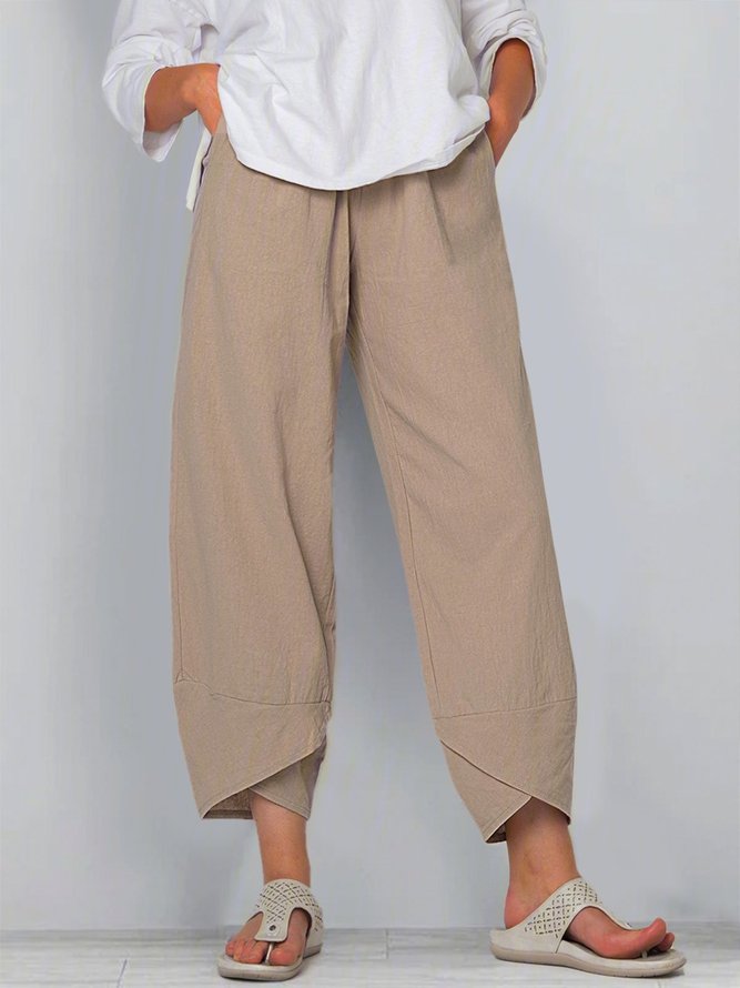 Women Cotton Pants Summer Casual Trousers | Bottoms | Women Cotton ...