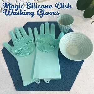3 IN 1 Magic Silicone Dish Washing Gloves Monster