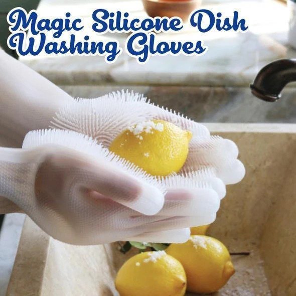3 IN 1 Magic Silicone Dish Washing Gloves Monster