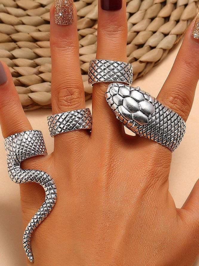 Casual Alloy Ring
