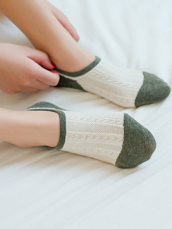 Women Casual Cotton Short Socks