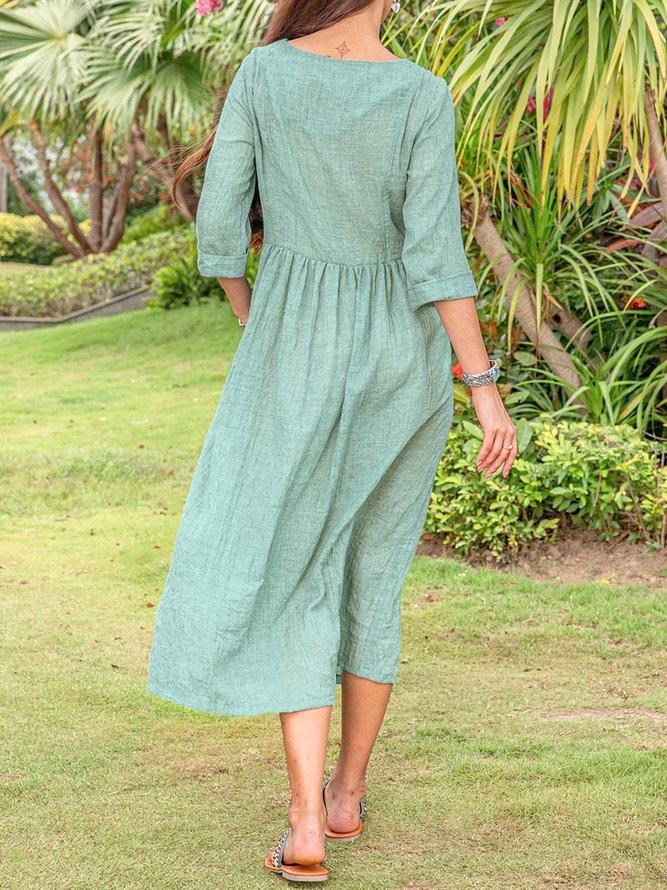 cotton casual gowns