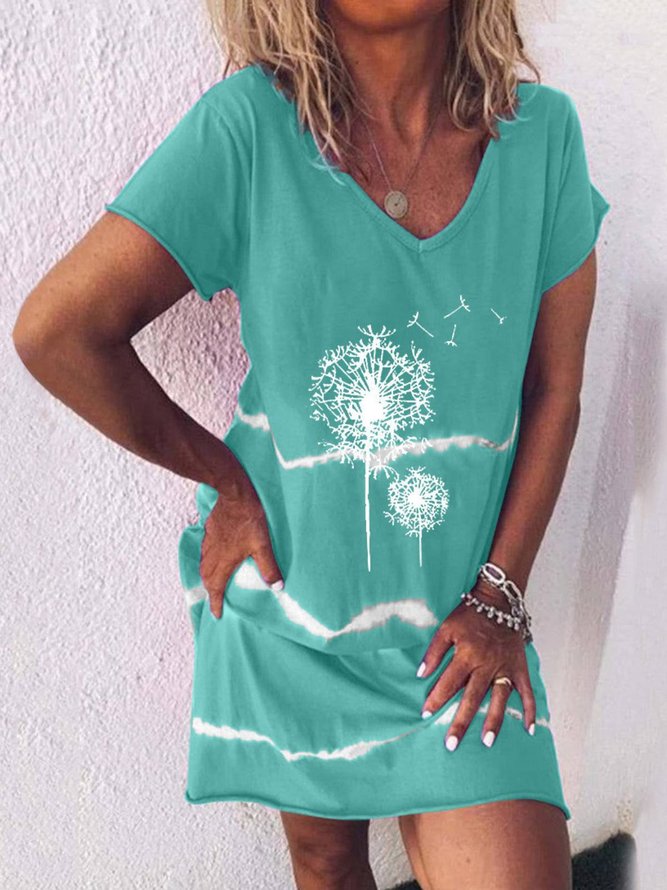 Casual Printed Dress