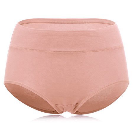 Cotton Seamless Solid Panty Breathable Brief