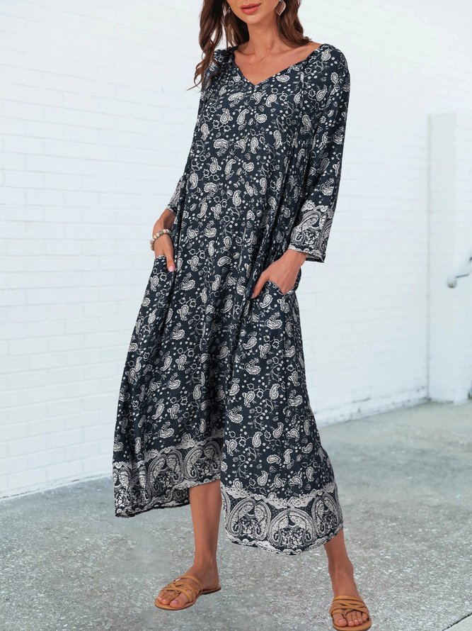 Maxi dresses with sleeves amazon clearance