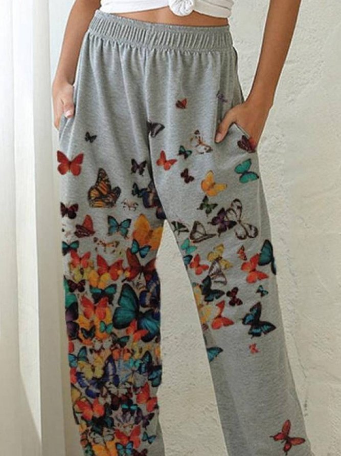 butterfly track pants