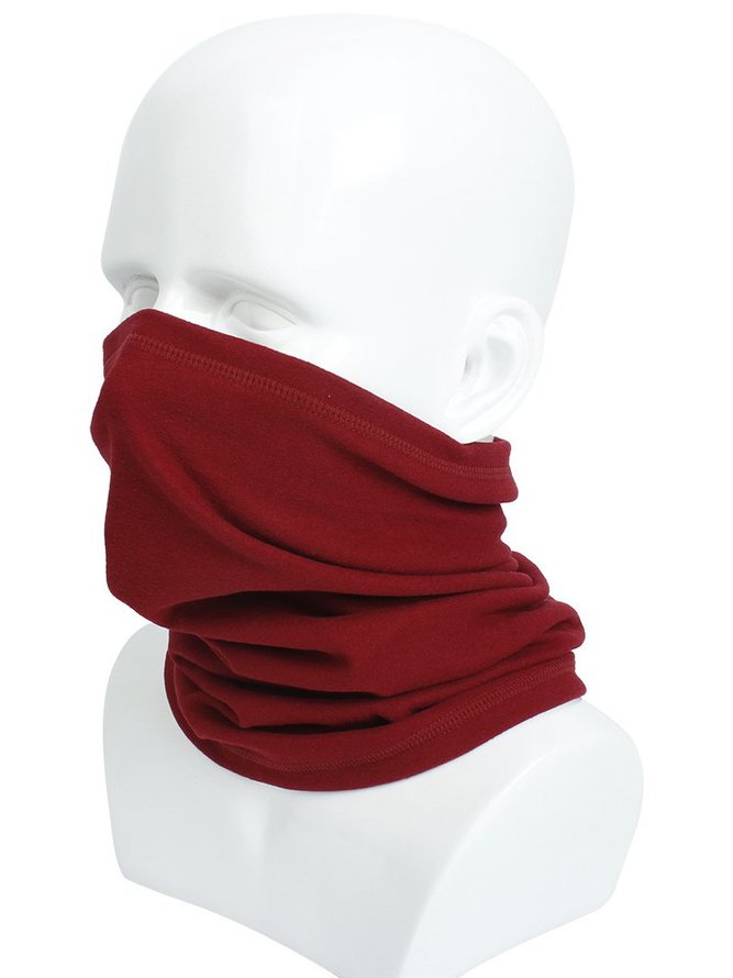 Plain Scarf   Autumn and winter scarf   Outdoor sports  Running and cycling  Windproof scarf