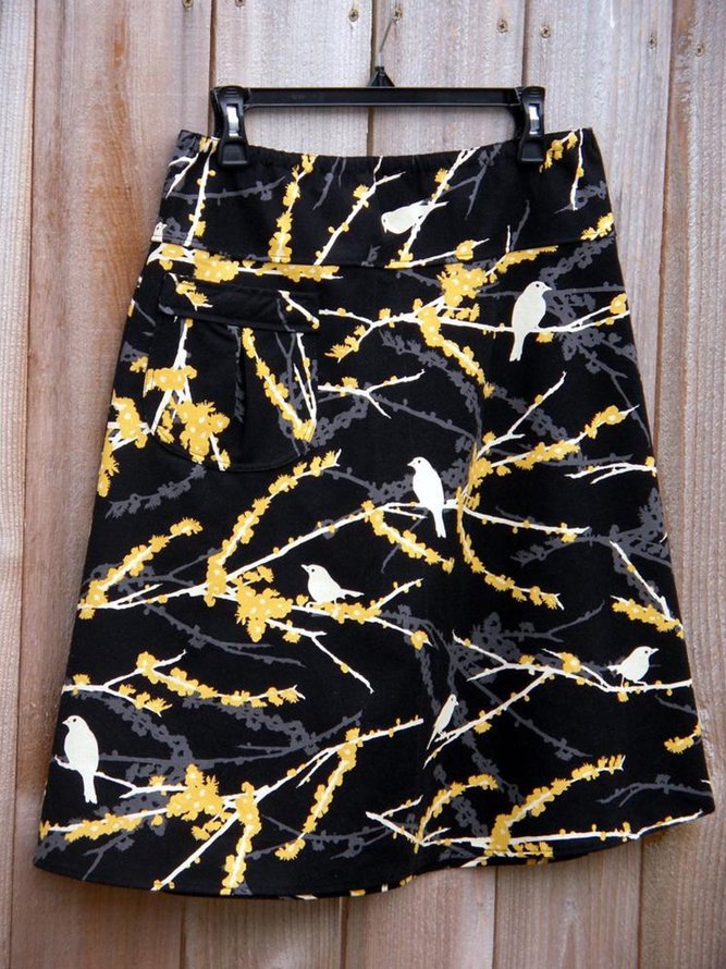 Cotton Vintage Skirt