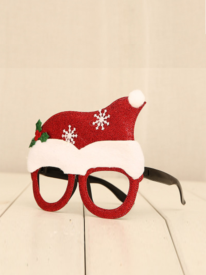 Christmas Ornaments Glasses Christmas Gifts Birthday Party Dance Party Creative Decoration Holiday Supplies
