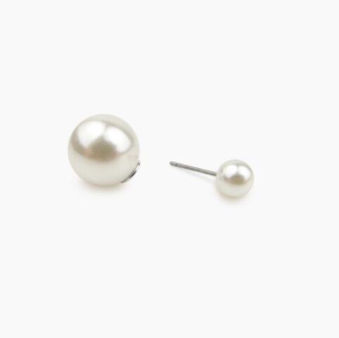 New Chic Holiday Vintage Double-headed Pearl Brooch Alloy Brooch & Pin