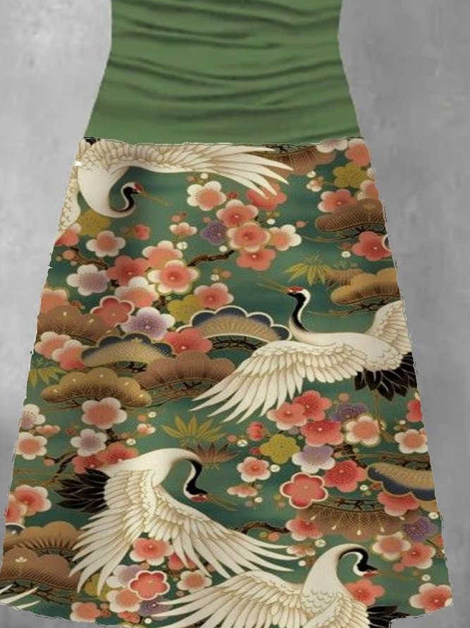 Casual Animal Knitting Dress