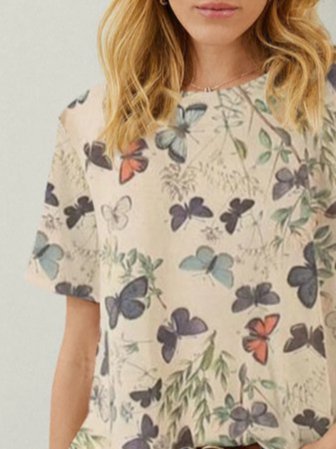 Butterfly Short Sleeve T-shirt