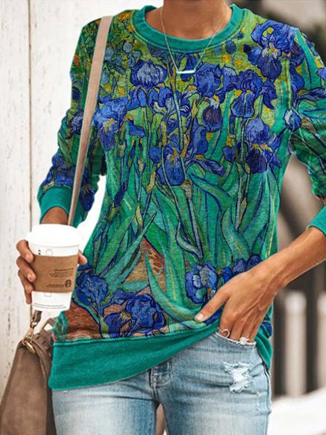 floral sweatshirt uk