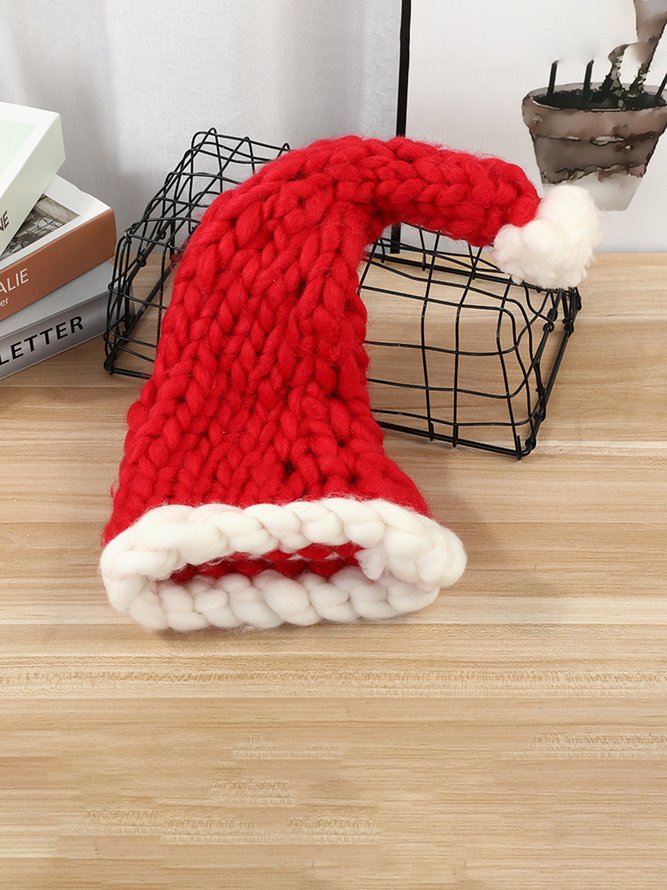 Christmas Simple Woven Hat