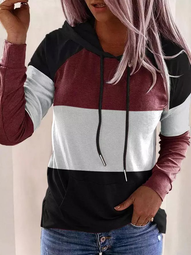 Hooded Casual Sweatshirt