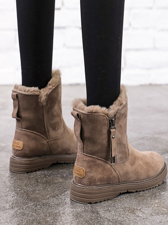 Winter Plain Boots
