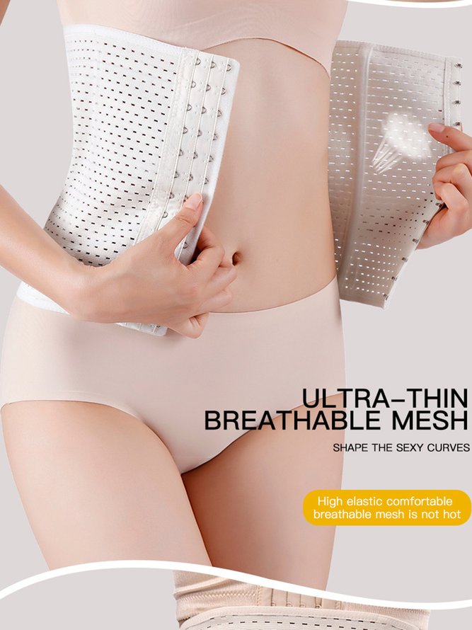 Ladies Hollow Breathable Plastic Belt