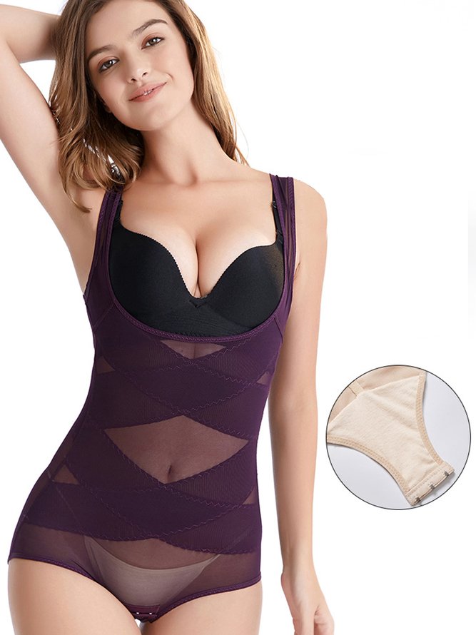 Breast-supporting Hip-lifting One-piece Shapewear