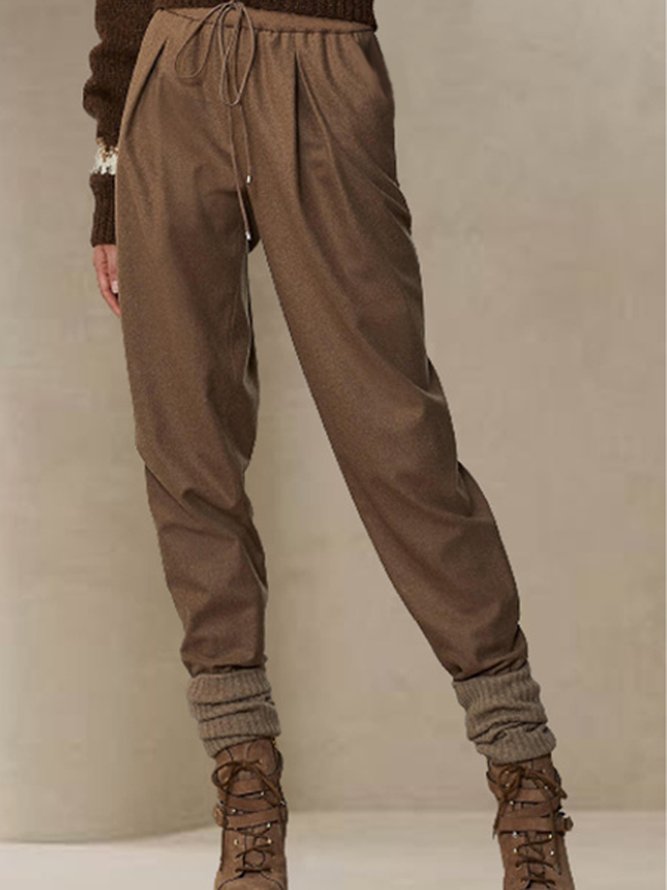 Vintage Casual Elegant Loosen Pants