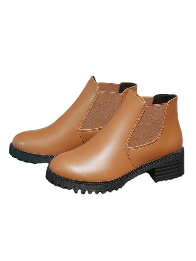 Casual Low Top Chelsea Boots