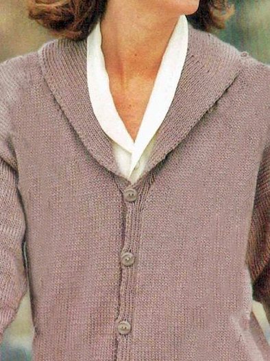 Vintage Lapel Loose Sweater Coat