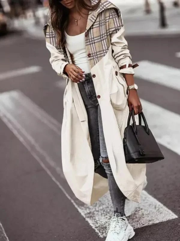 Regular Fit Urban Plaid OverCoat