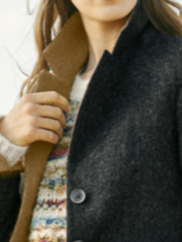 Simple Woolen Regular Fit Overcoat