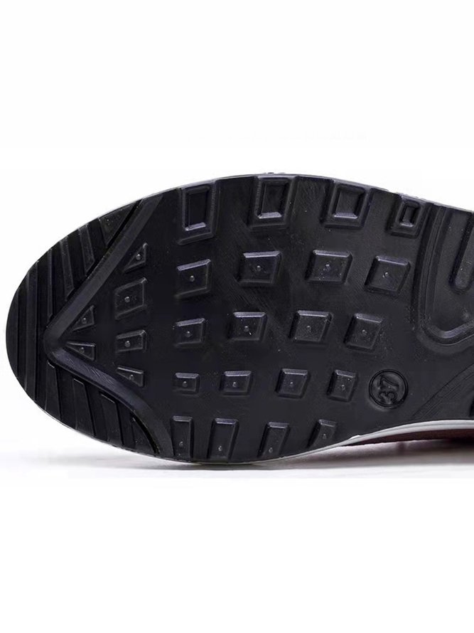 Lightweight Platform Flyknit Air Cushion Sneakers