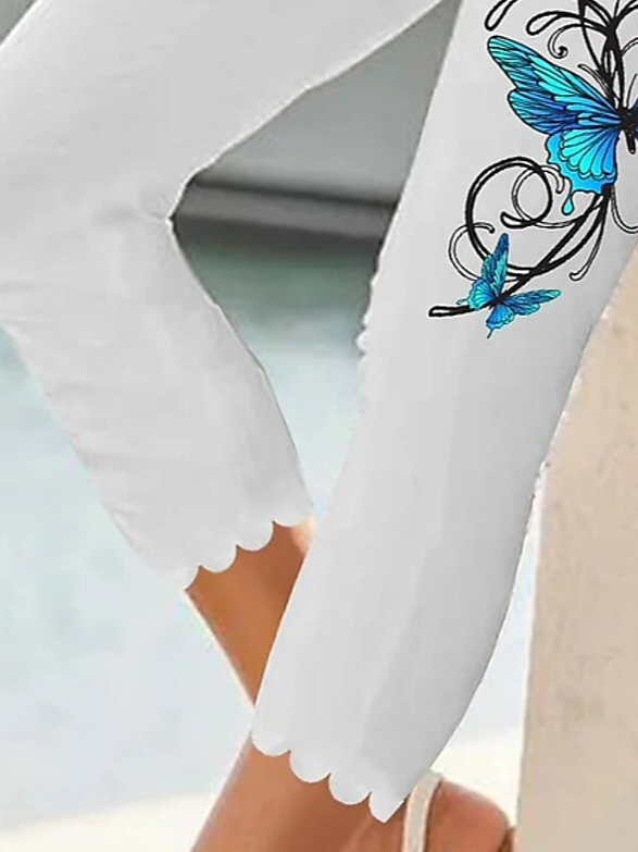 Butterfly Casual Knitted Leggings