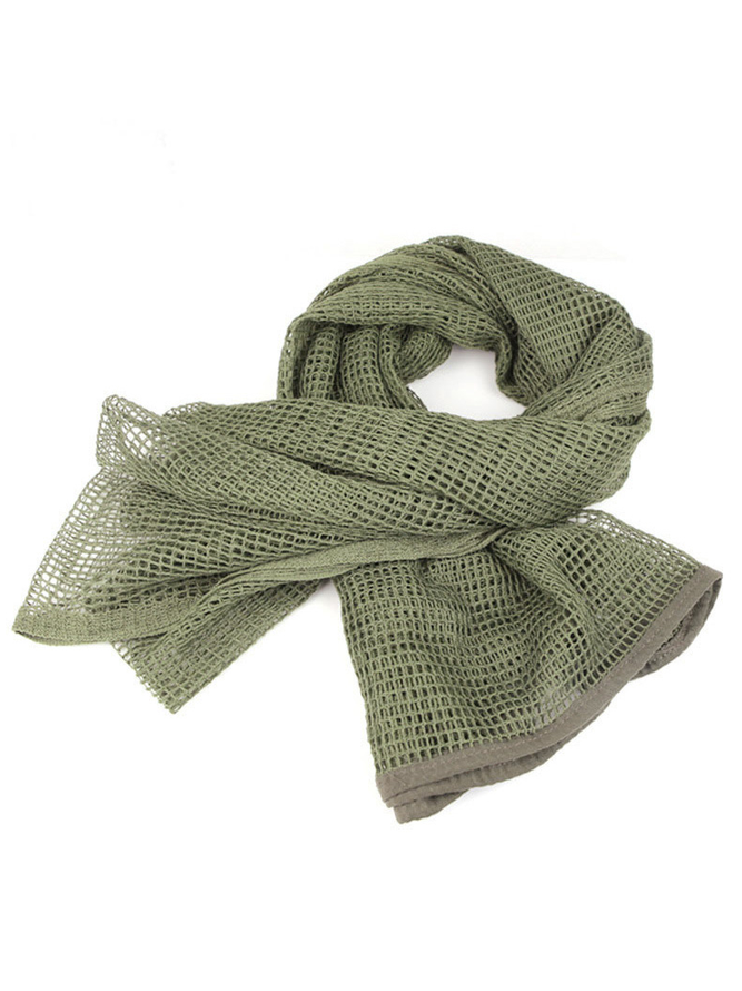 Casual Cotton Linen Mesh Scarf Shawl Spring and Summer Daily Matching