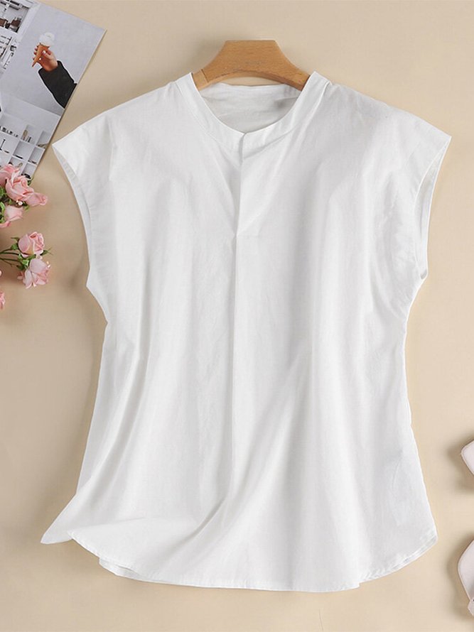Linen Cotton And Linen Shirt