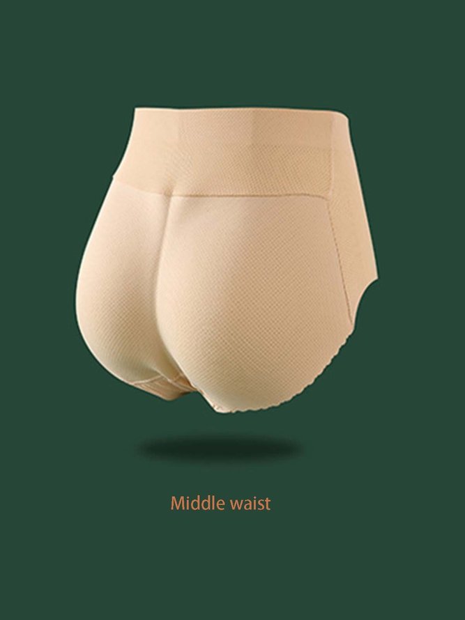 Breathable False Buttocks Butt Lift Ordinary Simple Panties
