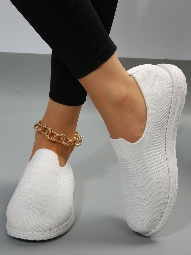 Plain Flyknit Sneakers