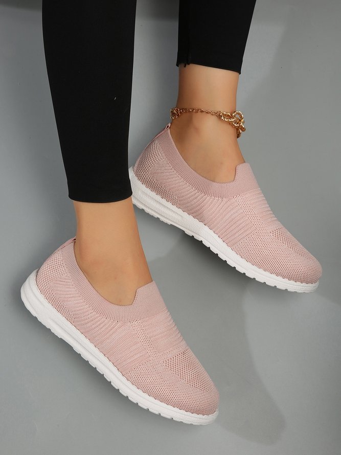 Plain Flyknit Sneakers
