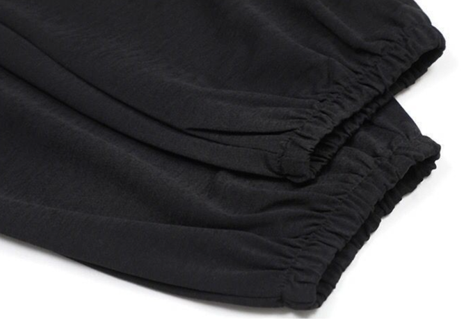 Plain Casual Pockets Pants