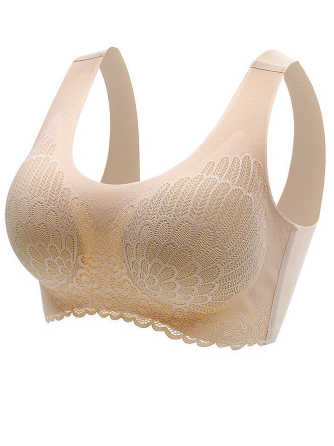 Trackless And Steel Rim Gathering Sports Bra & Bralette