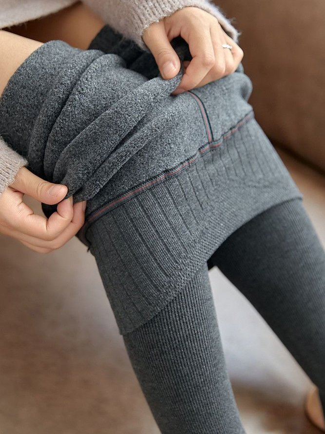 Plain Tight Casual Legging