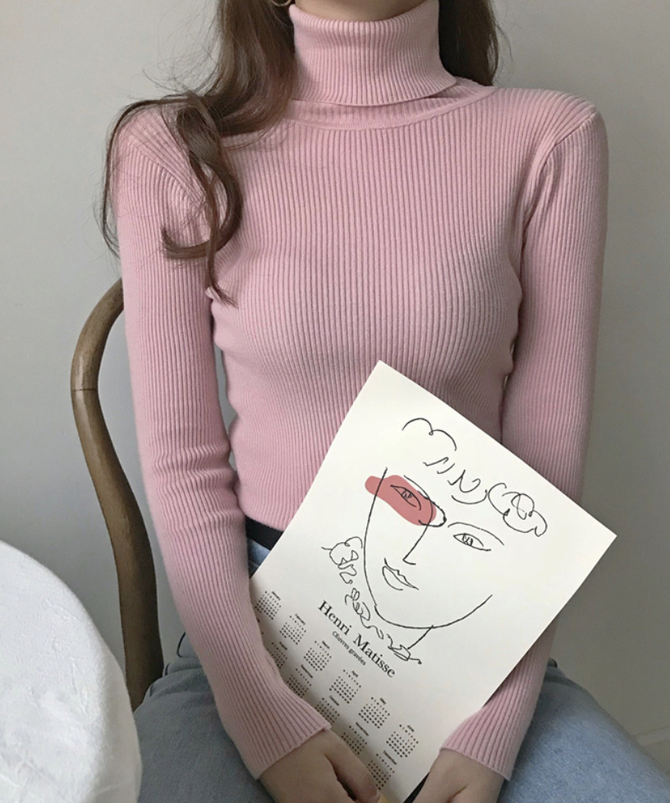 Women's Winter Turtleneck Sweater