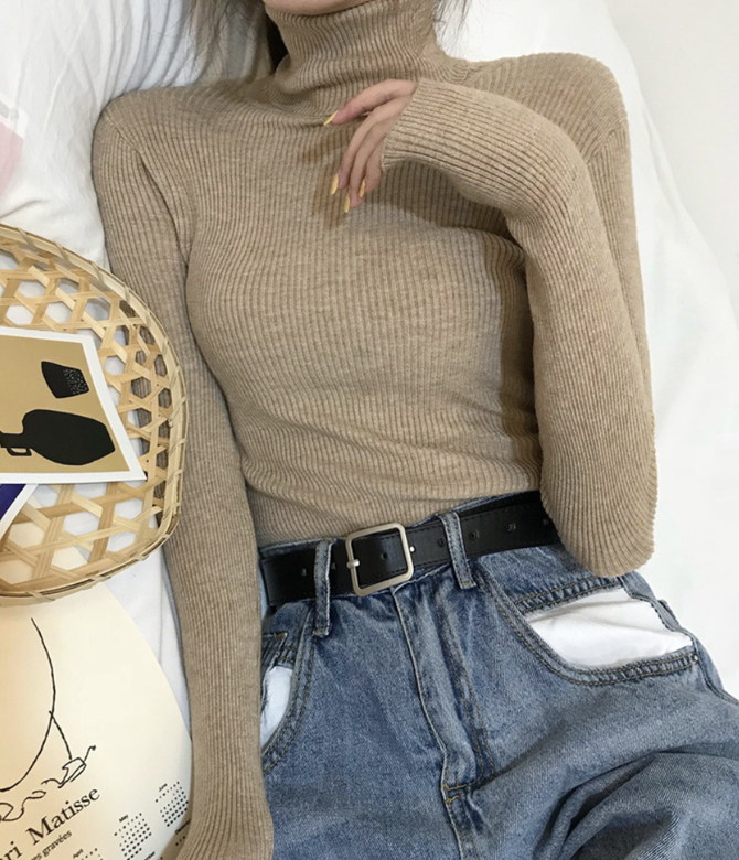 Women's Winter Turtleneck Sweater